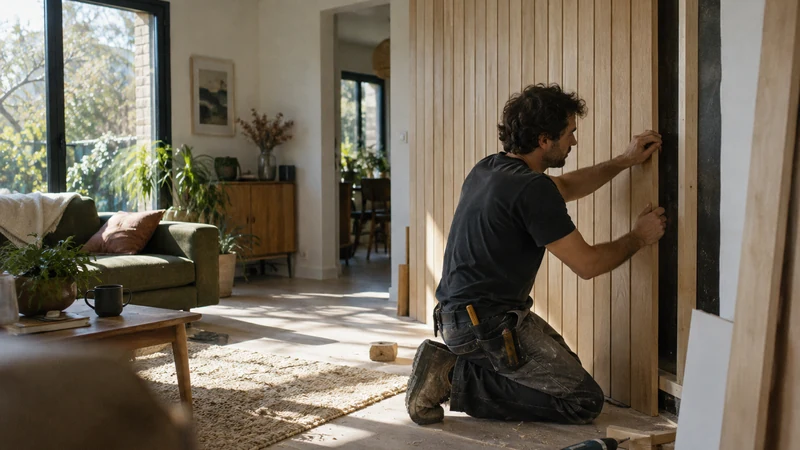 Bardage bois intérieur : une touche d’élégance naturelle pour votre déco