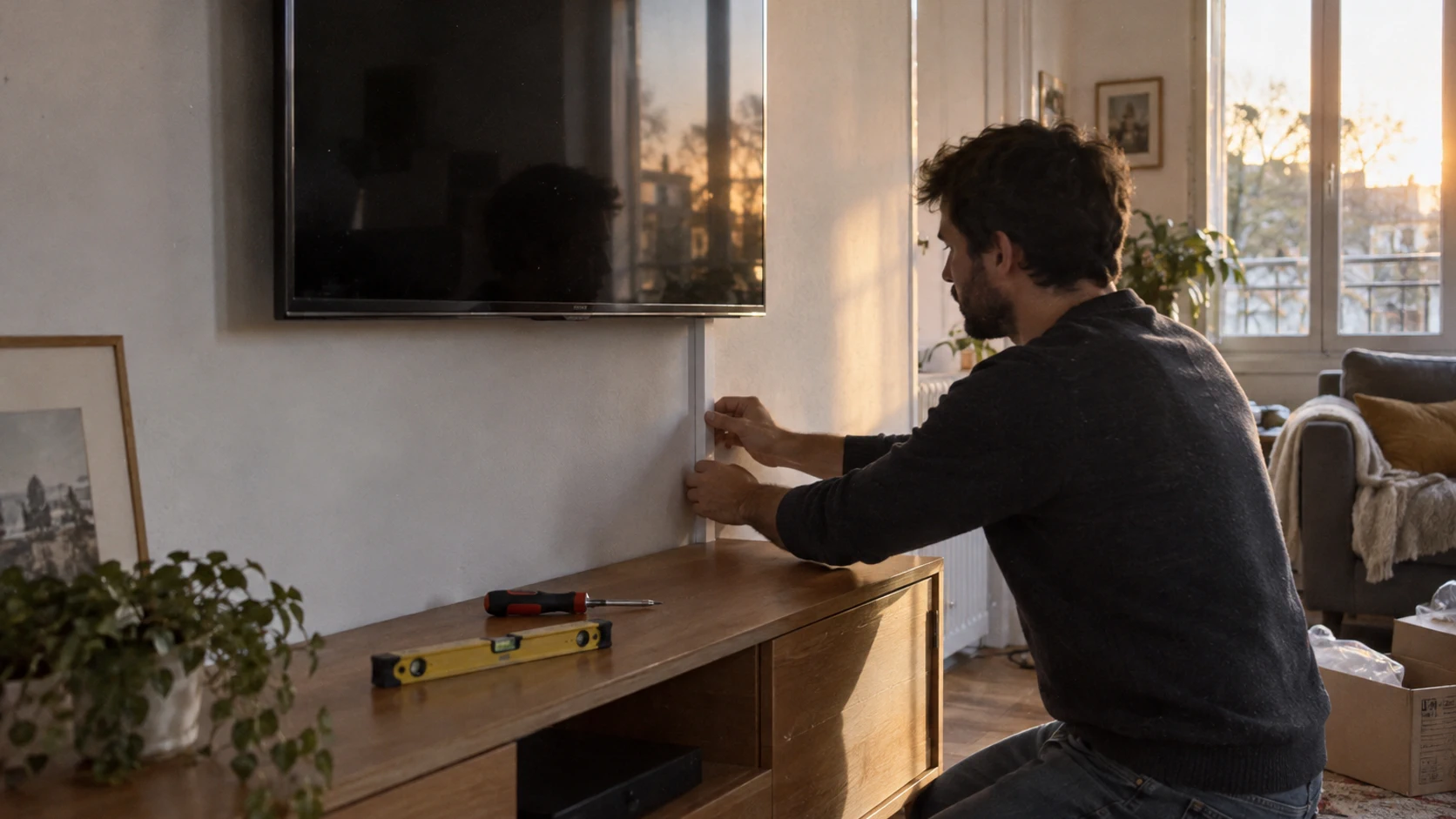Cache-câbles TV IKEA : pratiques et économiques pour une finition soignée