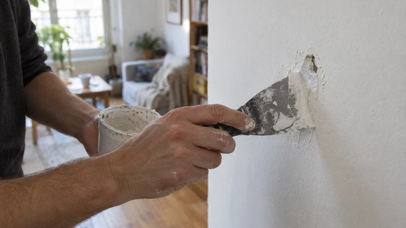 Reboucher un trou dans le mur : conseils pour un fini parfait