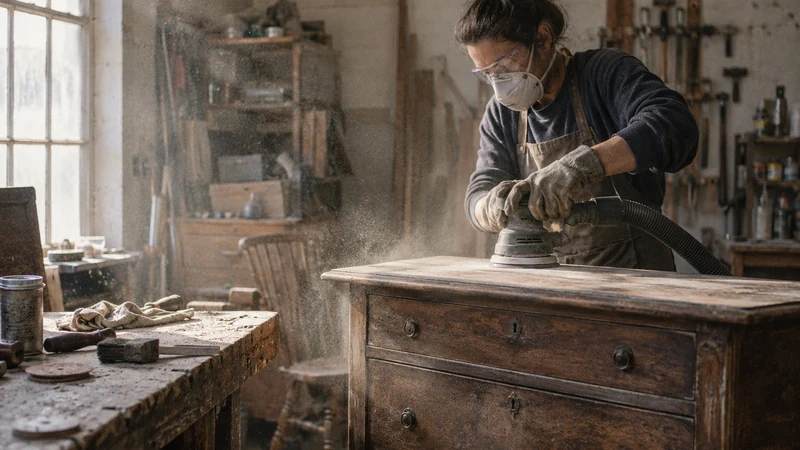 Comment sabler un meuble en bois pour un résultat parfait chez vous ?