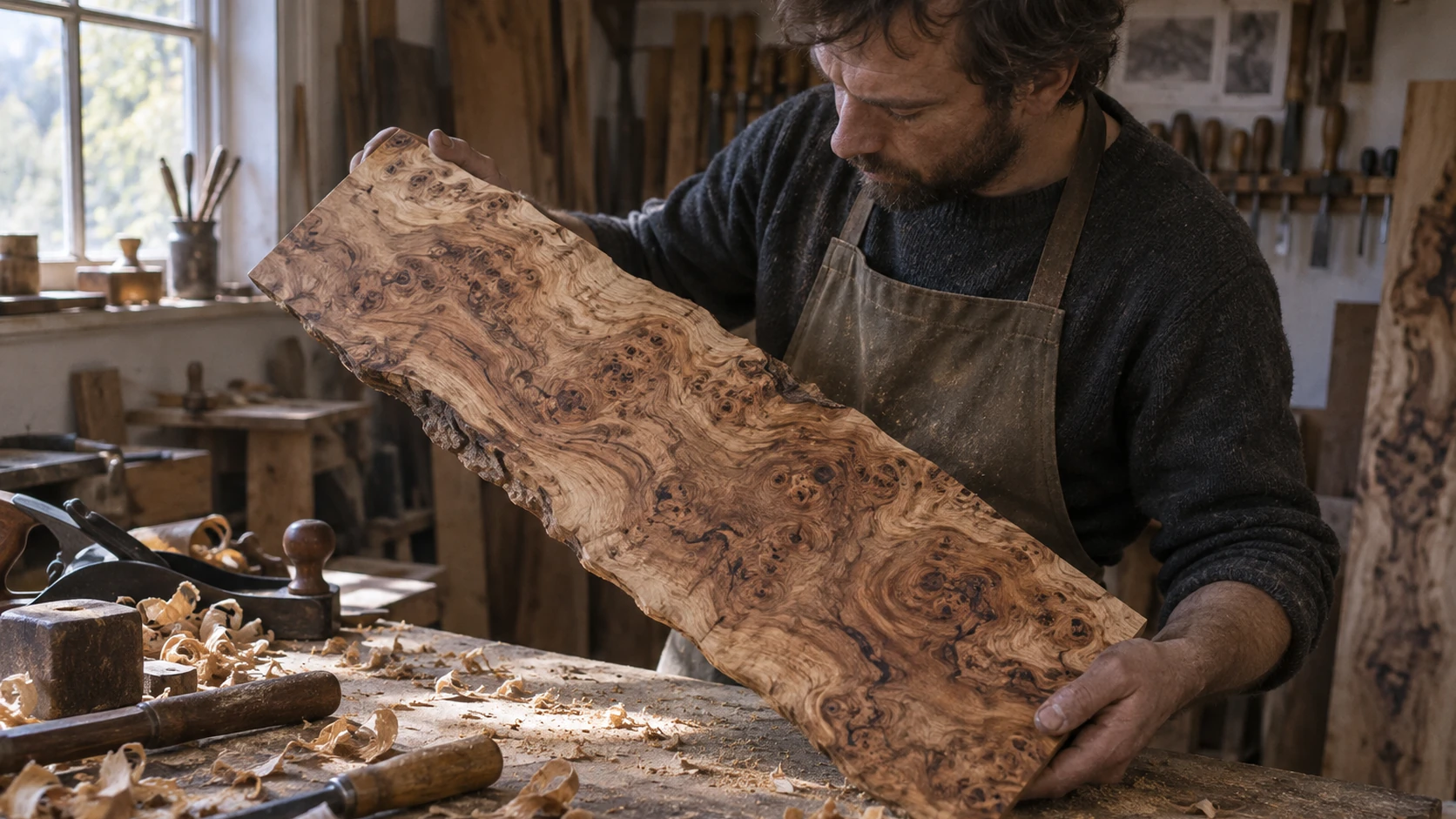 La loupe d’orme : les secrets d’un bois de prestige