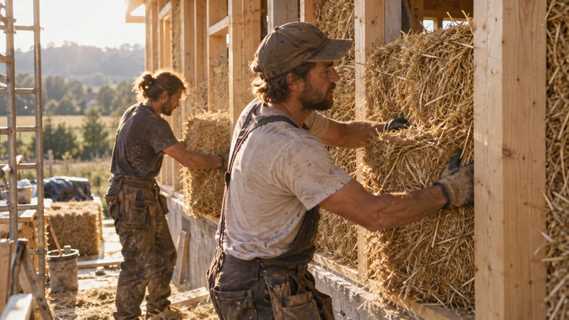 Isolant en paille : performance, écologie et savoir-faire pour des constructions durables