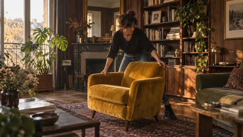 Intégrer le jaune moutarde dans votre déco : astuces rétro-chic
